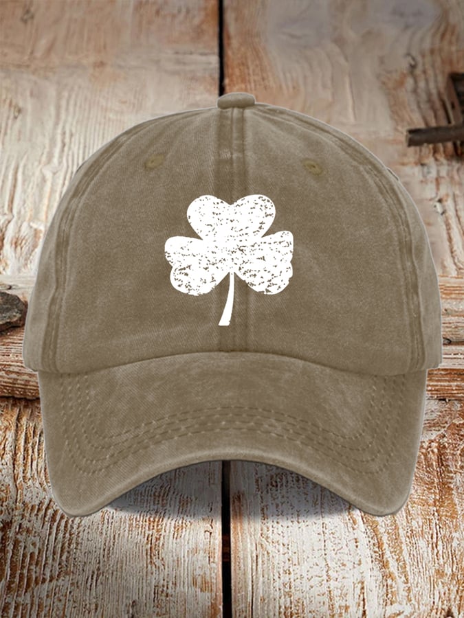 St. Patrick's Day Lucky Shamrock Baseball Cap