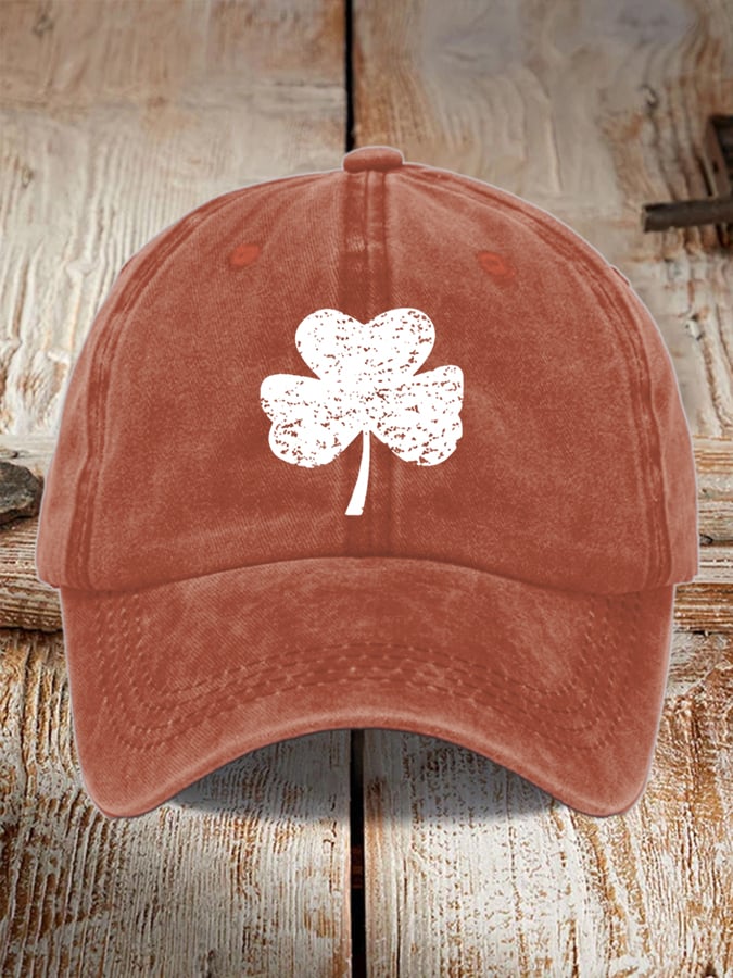 St. Patrick's Day Lucky Shamrock Baseball Cap