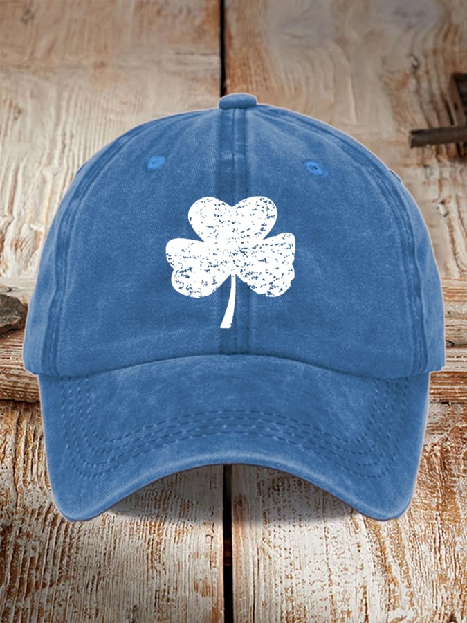 St. Patrick's Day Lucky Shamrock Baseball Cap