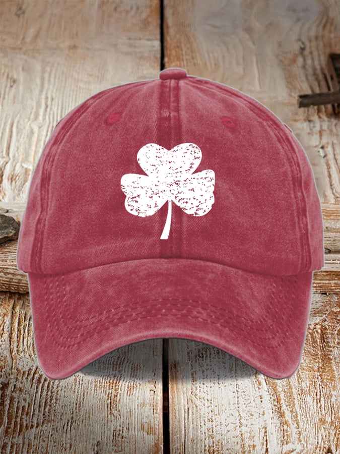St. Patrick's Day Lucky Shamrock Baseball Cap